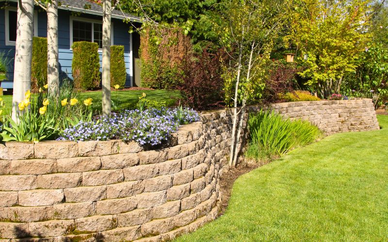 Retaining Walls for Spirit Lake